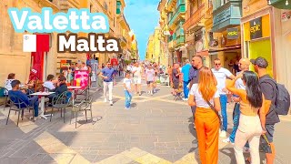 Malta 🇲🇹  May 2023  4KHDR 60fps Walking Tour [upl. by Eilatam]