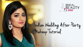 Indian Wedding AfterParty Makeup Tutorial  Corallista [upl. by Kcirtemed927]