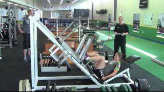 GymAware Set Up  Leg Press [upl. by Ilysa590]