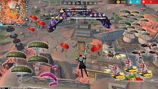 I CAN HANDLE FULL SQUAD WITHOUT SO MUCH MOVMENTS  SOLO VS SQUAD INTENSE FIGHT  NALLA FREE FIRE [upl. by Airemat]