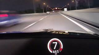 Over 400kmh at Tokyo with 1500HP Nissan GTR [upl. by Anyalram526]