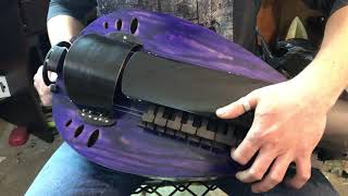 HurdyGurdy  6 strings  21 keys  Ukrainian Lira  Lyre  Wheel Vielle  Wooden Handmade Gurdy [upl. by Ycal]