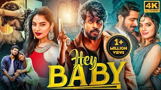 Harish Kalyans HEY BABY  Blockbuster Hindi Dubbed Full Movie  Tanya Hope  South Romantic Movie [upl. by Roxine]