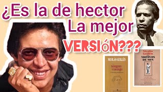 SONGORO COSONGO La obra de NICOLAS GUILLEN como expresión de mestizaje que HECTOR LAVOE hizo éxito [upl. by Nylrahc941]