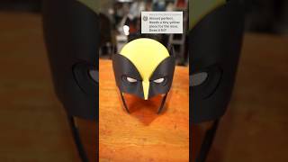 UPDATE Raw 3D Printed Wolverine Cowl from Deadpool amp Wolverine 3dprinting [upl. by Jard]