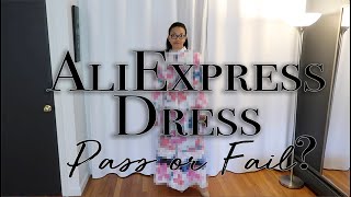 AliExpress Dress Review and Try On  Is AliExpress Legit for Clothes [upl. by Maddie]