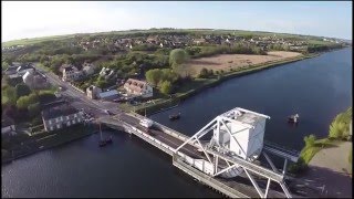 Rough cut of Pegasus Bridge Drone Film HD 720p [upl. by Colfin]