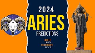 ARIES 2024 Yearly predictions  Career Health Relationships amp Wealth [upl. by Anailuj]