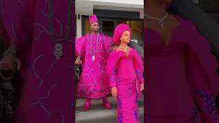 Priscilla ojo is engaged priscilliaojo jumajux itspriscy traditionalwedding coupleoutfit [upl. by Naot]