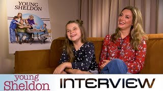 Raegan Revord talks about learning from Annie Potts and the cast of Young Sheldon [upl. by Kerrie]