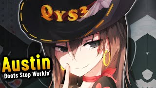 Nightcore  Austin Boots Stop Workin  Dasha  Lyrics [upl. by Lorine]