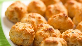 Recette  Gougères au jambon [upl. by Franci228]