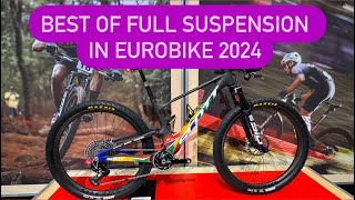 The Best Full Suspension MTBs of Eurobike 2024 [upl. by Forester523]