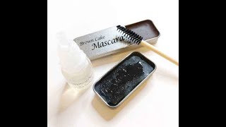 Tutorial on how to apply the Cake Mascara by Jan Benham Cosmetics [upl. by Vasyuta]