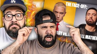 Slim Shady vs Marshall Mathers THE FACEOFF  REACTION [upl. by Lin]