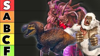 Ranking All 26 Bosses In Ark On A Tier List [upl. by Ysac]