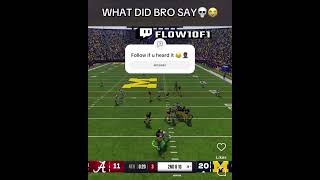 new college 25 is crazy college25🔥 collegegame ncaa25 fypシ゚viral followtrain collegelife [upl. by Ringsmuth]