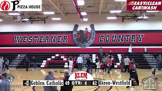 Gehlen Catholic at AkronWestfield Basketball Doubleheader [upl. by Olav]