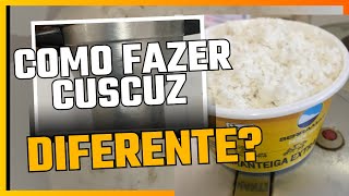 Como fazer Cuscuz sem Cuscuzeira ou Diferente shorts [upl. by Stormie]