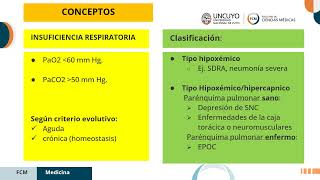 INSUFICIENCIA RESPIRATORIA pregrado 2023 [upl. by Kampmeier117]