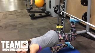 Single Leg Glute Kickback using the Smith Machine [upl. by Rehpotsihc286]