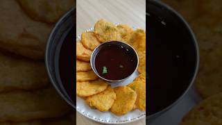 બટેટા ની ચીપ્સ ના ભજીયા । shorts recipe bhajiya chips monsoon monsoonrecipe [upl. by Aklim551]