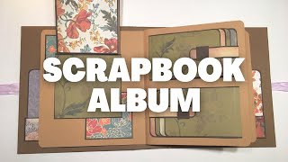 Scrapbook Album  Scrapbook Ideas [upl. by Eyllek]