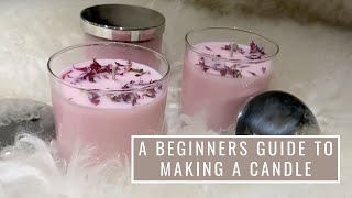 A Beginners Guide To Making A Candle [upl. by Ketchum]