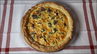 Quiche aux légumes verts et viande des grisons 87 [upl. by Miguelita]