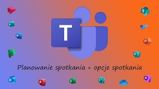 MS Teams Jak zaplanować spotkanie w kalendarzu i ustawić opcje spotkania [upl. by Atterual]