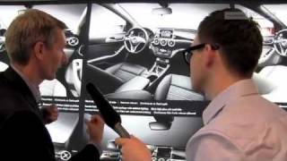 New MercedesBenz BClass Interior Design Preview [upl. by Hama705]