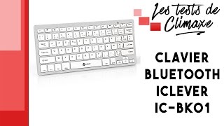 Test dun mini clavier Bluetooth iClever ICBK01 [upl. by Trinia]