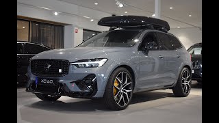 Volvo XC60 Polestar Engineered 455HP 🔌  Model 2024  HeicoSportiv Edition  ⚡️ Thunder Grey [upl. by Yttam]