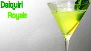 How to Make Daiquiri Royale Cocktail [upl. by Assilaj905]