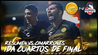 RESUMEN  DORADOS 10 CIMARRONES  IDA CUARTOS DE FINAL [upl. by Ardnasil]