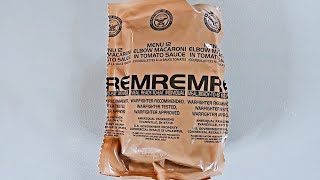 Testing 2024 US Army MRE Meal Ready To Eat Menu 12 Taste Test [upl. by Giannini]