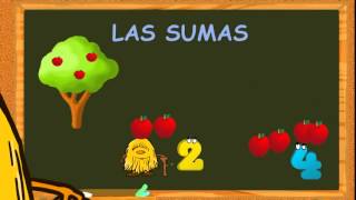 wwwmatecitoscom 1º Primaria Sumas para niños [upl. by Anaiek]