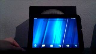 HP Touchpad Tablet  Review German [upl. by Nallek562]