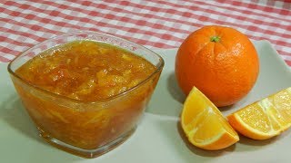 Cómo hacer mermelada casera de naranja Receta fácil [upl. by Netsew]