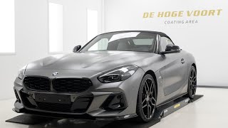 Gloednieuwe BMW Z4 Schnitzer volledig voorzien van XPEL Paint Protection Film [upl. by Afesoj]