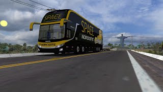 Comil Invictus DD 8x2  Expresso Nordeste SPACE BUS OMSI 2 [upl. by Demahom]