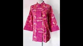 BAJU KERJA BATIK WANITA MODERN [upl. by Bezanson]