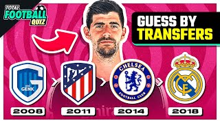 GUESS THE PLAYER BY THEIR TRANSFERS  TFQ QUIZ FOOTBALL 2024 [upl. by Neuburger520]