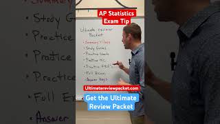 AP Statistics Exam Tip  Get the Ultimate Review Packet apstats apstatistics apexams apexamprep [upl. by Jurdi]