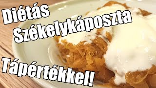 Diétás Székelykáposzta l Recept Tápértékkel [upl. by Dlonra]