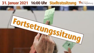 Stadtratssitzung vom 31 Januar 2022 Fortsetzung [upl. by Cr]