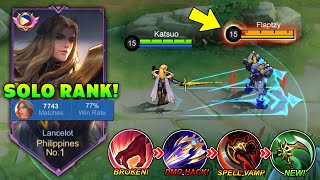 GLOBAL LANCELOT PERFECT FULL DAMAGE BUILD FOR 1 SHOT 2024 100 BROKEN [upl. by Alard926]