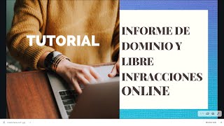 Cómo pedir un INFORME DE DOMINIO Y LIBRE INFRACCIONES ONLINE✍ TUTORIAL [upl. by Miguel]