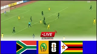 🔴LIVE  South Africa Bafana Bafana vs Zimbabwe ● Live Stream FIFA World Cup CAF Qualification2026 [upl. by Suidualc]