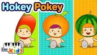 Hokey Pokey Dance Lyric Video The Kiboomers Preschool Songs amp Nursery Rhymes for Circle Time [upl. by Michail199]